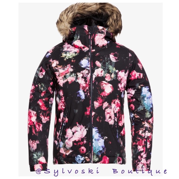 🔥ROXY American Pie Snow Jacket for Girls NWT - Picture 2 of 7